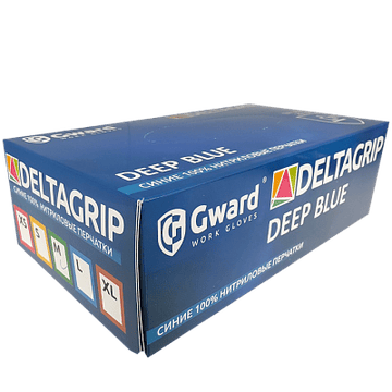 DELTAGRIP SN ТОНКИЕ ТЕМНО-СИНИЕ (DELTAGRIP Slim SN Deep Blue) Перчатки нитриловые неопудренные