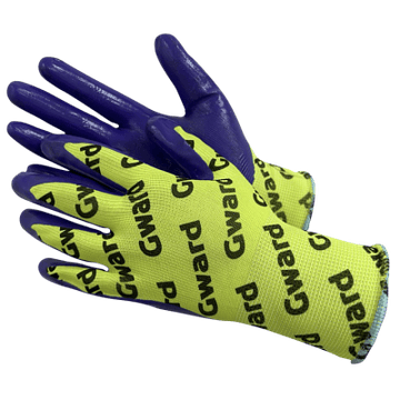 GWARD Hi-Vis with GWARD LOGOS ИНДИВИДУАЛЬНАЯ УПАКОВКА (арт. N1001) 12 пар.