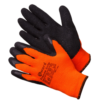 FREEZE ЗАХВАТ (FREEZE GRIP) Перчатки из акриловой пряжи с начесом, покрыты текстурированным латексом